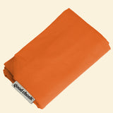 Cotton canvas dog bed cover in orange