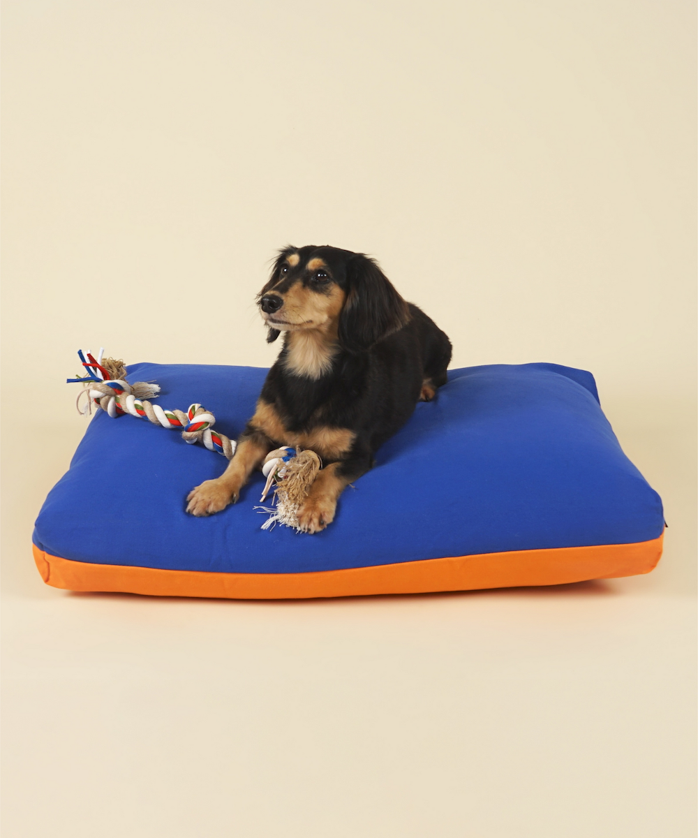 Cloud Kapok Dog Bed - Dusk